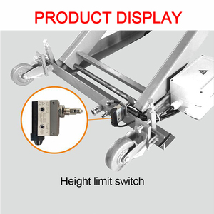 <span class=keywords><strong>Elevador</strong></span> de Tijera de Acero Hidráulico para Motocicleta, Capacidad de Elevación de <span class=keywords><strong>500kg</strong></span>, 1200mm - Product Image 4