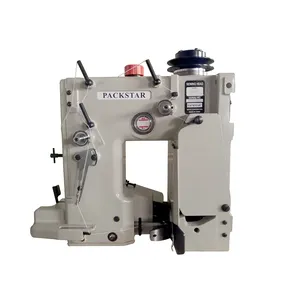 DS-9C single needle bag closing machine with auto crepe tape cutter