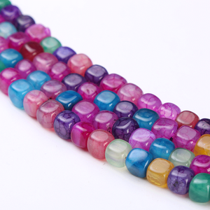 WENCHI - Piedras Preciosas de Ágata Natural de Alta Calidad, Corte Brillante, Cuentas Rojas para Joyería, 8 mm, Atractivo Decorativo, Opción de 3 mm Disponible - Product Image 3