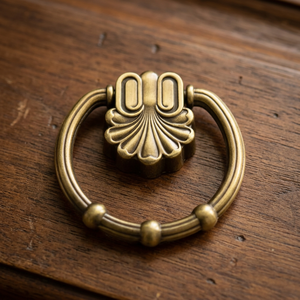Poignée d'armoire traditionnelle en laiton, 6 cm, bouton de meuble durable pour la maison et le bureau - Product Image 5