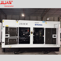 Groupe électrogène industriel Perkins 250 kW, moteur silencieux 1706A-E93TAG2, puissance de 312 kVA, 350 kVA, 400 kVA, pour applications minières