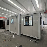 Maisonnette Préfabriquée 20 pieds pour Camping, Bureau, Restaurant, Appartement, Hôtel de Vacances, Plage, École – Prête à Habiter