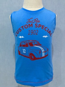 เสื้อยืดคอกลมสำหรับเด็กอายุ 2-8 ปี ผลิตจากผ้าฝ้าย 100%  20 คอม 190-200 กรัม/ตร.ม. (38) - Product Image 3