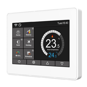 Thermostat intelligent multi-protocole avec écran <span class=keywords><strong>tactile</strong></span>-Compatible avec Zigbee/Tuya/LoRaWAN/Modbus/BACnet, Contrôleur HVAC programmable - Product Image 6