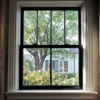 Fenêtres coulissantes verticales insonorisées personnalisées pour maison résidentielle Sunnysky, fenêtres à double battant en aluminium à économie d'énergie