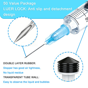 <span class=keywords><strong>Jeringa</strong></span> desechable de Venta caliente de fábrica con aguja hipodérmica estéril Tamaños de un solo uso disponibles 3ml 5ml 10ml - Product Image 3