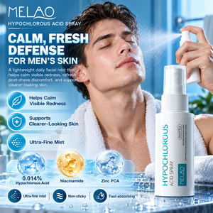 Spray Facial para Hombres, para Después del Afeitado, Post-Entrenamiento, Gimnasio, Viajes, con Ácido Hipocloroso, Niacinamida, Zinc PCA, Tónico Facial Refrescante - Product Image 1