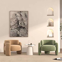 Chaises simples de sofa de fauteuil de Style Simple nordique pour la chaise de loisirs de Salon de beauté de salon