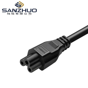 Cordon d'<span class=keywords><strong>alimentation</strong></span> britannique à 3 broches de 1.5m/1.8m, câble secteur IEC C5 Mickey Mouse Cloverleaf pour caméra de télévision pour ordinateur portable HP Dell ASUS <span class=keywords><strong>Samsung</strong></span> LG - Product Image 4