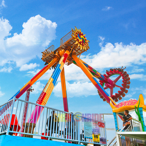 เครื่องเล่นเพนดูลัมความจุสูง 180 องศา สำหรับสวนสนุกกลางแจ้ง สร้างความตื่นเต้น ได้รับการรับรองมาตรฐาน CE - Product Image 4