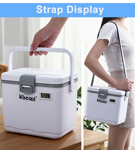 5L vaccine Cooler <span class=keywords><strong>Box</strong></span> xách tay ngoài trời khóa <span class=keywords><strong>EPS</strong></span> Foam Cooler Ice cho máu Giao thông vận tải 2-8 độ không-y học mát hộp - Product Image 4