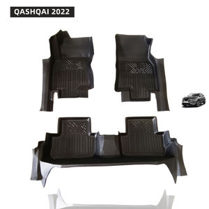 Tapis de voiture 5D TPE tout temps <span class=keywords><strong>Prix</strong></span> d'usine Matériau sain Tapis de sol de voiture 5D en caoutchouc inodore pour <span class=keywords><strong>QASHQAI</strong></span> <span class=keywords><strong>2022</strong></span> - Product Image 1