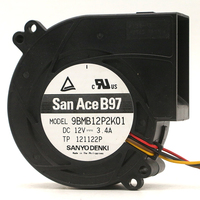 SANYO 9BMB12P2K01 12VDC 3.4A 9733 9CM Kipas Pendingin Asli Jepang