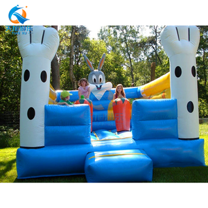 Jumper bersayap tiup bertema serangga PVC komersial dengan Blower untuk pria dan wanita - Product Image 4