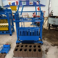 Machine à fabriquer des blocs mobiles 2-45, haute efficacité, type pont roulant, haute productivité, machine à briques, équipement de fabrication de briques