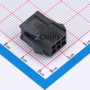 WAFER-MX3.0-06PJK-MB Housing (Wire-to-Board / Wire-to-Wire) P=3.03mm Connector 2x3P 3.03mm Micro-Fit (MX 3.0) 3.03mm - Product Image 2