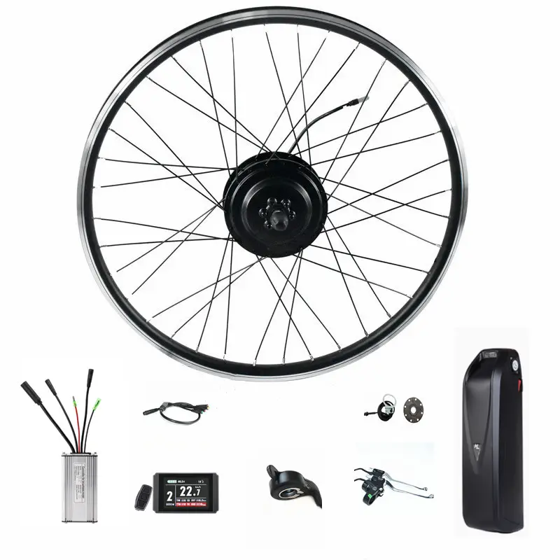 Personalizzato 36v 48v 500 watt motore elettrico kit bici elettrica 500 w e-bike kit di conversione per bicicletta