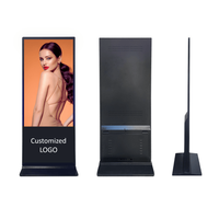 Pantalla Digital Interactiva Táctil 4K de 32 Pulgadas con Soporte de Piso, CMS Basado en la Nube, 1 Año de Garantía, Color Negro, CE FCC RJ45 WiFi Bluetooth