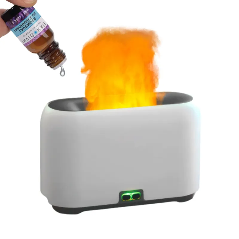 2022 New Flame Hotel Smart Portable all'ingrosso Mini Usb Pure Scent diffusore di olio essenziale ad ultrasuoni con luce per la casa