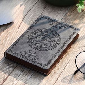 <b>Leather</b> Vintage Journal for Men - Soft Cover Notebook with Lined Pages, 180 Lay Flat Design Ideal for Writing and Travel <b>Diary</b> - Product Image 4
