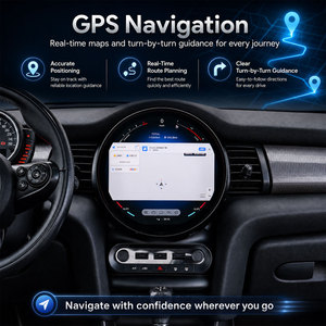 Nuevo: Unidad Principal para Auto con Navegación GPS, Android Auto y Carplay, Pantalla de 11.8 Pulgadas, Qualcomm 8 Núcleos, para BMW <span class=keywords><strong>Mini</strong></span> One F55 F56 F57 F60 NBT Evo - Product Image 4