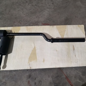Barra de Sentadillas Curva con Almohadillas de Seguridad para Hombros y Brazos, Agarre Reforzado de 38mm, Fundas de 2 Pulgadas, Capacidad de 1500 LB, Barra de Sentadillas de Seguridad Apilable - Product Image 6