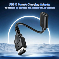 Adaptateur de charge USB-C filaire pour Gameboy Advance SP, prend en charge les câbles de charge USB-A vers C et USB-C vers C