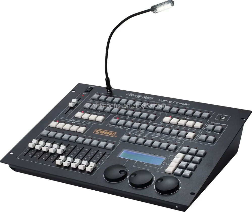 DMX Lighting Controllers - Code Party 500 DMX Light Controller