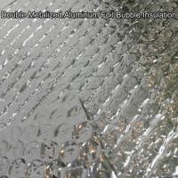 Film en aluminium robuste laminé PE, barrière anti-humidité, matériau réfléchissant la chaleur, feuille de protection pour emballage en vrac