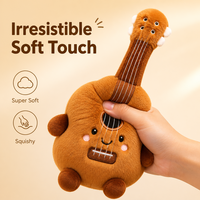 Peluche Instrument Mignonne de Qualité Supérieure pour Enfants, Vente en Gros Professionnelle, Logo Personnalisé, Marque Privée, en Gros