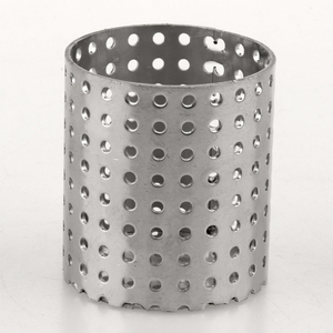 ท่อกรองลวดตาข่ายสเตนเลส316 304ปรับแต่งได้หลอดเจาะโลหะไส้กรองทรงกระบอกน้ำมีรูพรุนไมครอน - Product Image 1