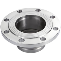 Flens Baja Tahan Karat DN150 SS304 Poles Halus Beralur 10kg Tekanan Pipa Fitting Flens Pipa Air Pemadam Kebakaran HVAC OEM ODM YX