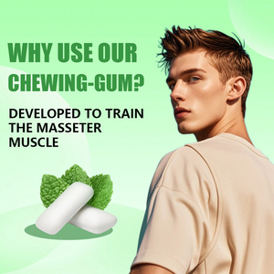 Gomme à <span class=keywords><strong>mâcher</strong></span> dure pour entraînement de la mâchoire, marque privée, pour adultes, à la menthe poivrée, pour l'exercice des muscles <span class=keywords><strong>du</strong></span> <span class=keywords><strong>visage</strong></span> - Product Image 3
