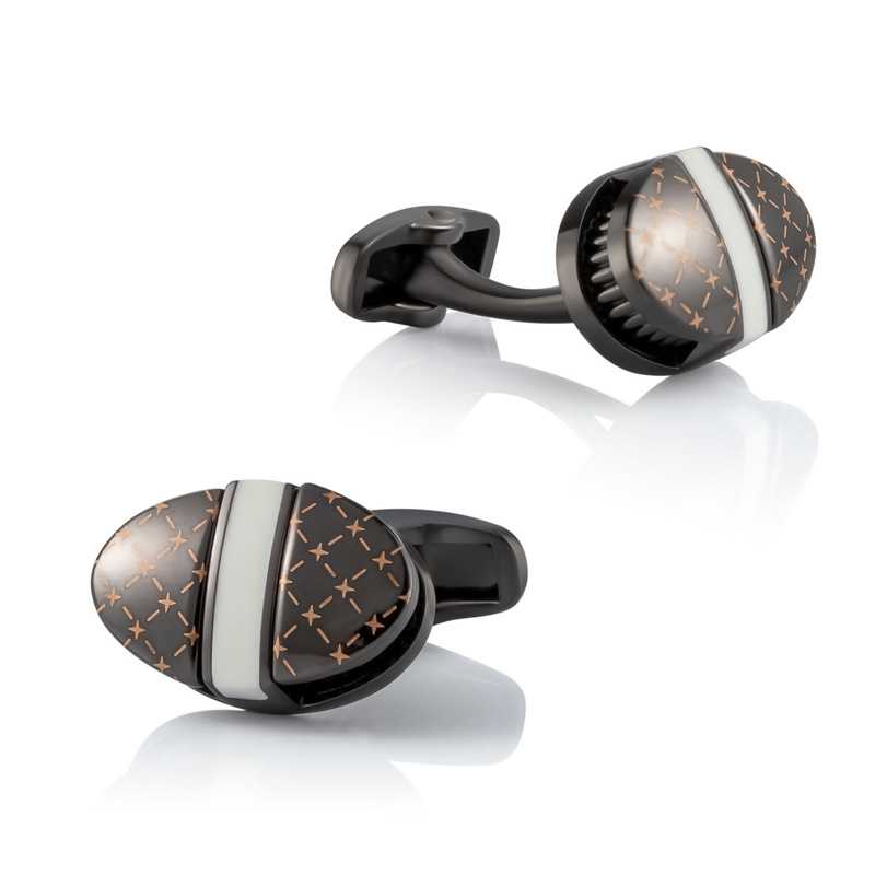 Custom Mens Cufflinks Wedding Watch Movement