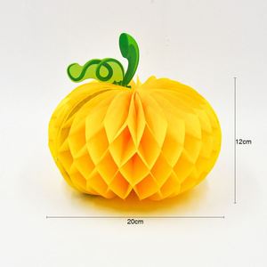 Handmade Art Paper Pumpkins Decorations For Halloween Party Decoration - Product Image 2