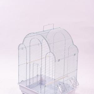 Vente en gros de cages à oiseaux portables de haute qualité pour la maison, petite cage à oiseaux en acier inoxydable - Product Image 2