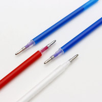 Marqueur textile en plastique à encre thermosensible pas cher, recharge 1,0 mm, effaçable à haute température pour tissu et cuir