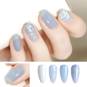 Láminas de aluminio de camuflaje para uñas, base de goma para esmalte de gel, uv led, <span class=keywords><strong>2022</strong></span> populares, muestras gratis - Product Image 4