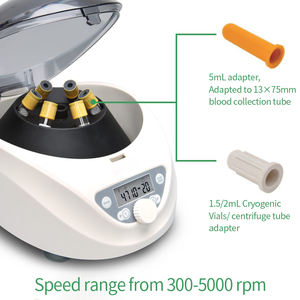 Máquina <span class=keywords><strong>de</strong></span> laboratorio Hospital <span class=keywords><strong>para</strong></span> <span class=keywords><strong>muestras</strong></span> <span class=keywords><strong>de</strong></span> <span class=keywords><strong>sangre</strong></span> Operación fácil Motor <span class=keywords><strong>de</strong></span> CC sin escobillas Centrífuga <span class=keywords><strong>de</strong></span> baja velocidad - Product Image 6