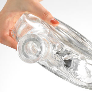 Bouteille en verre de forme personnalisée de vin de Brandy de <span class=keywords><strong>tequila</strong></span> de haute qualité pour l'emballage de bouteille de Brandy d'affichage de barre - Product Image 5