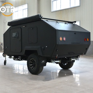 Remorque de camping-car de luxe <span class=keywords><strong>caravane</strong></span> hors route hybride 2024 remorques de voyage tout-terrain modernes Rv Twin Axel - Product Image 3