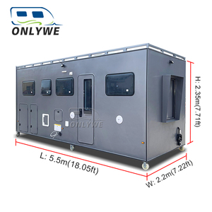 Camioneta Todoterreno ONLYWE Expedition Vehicle, Caja <span class=keywords><strong>de</strong></span> Acero Galvanizado, <span class=keywords><strong>Camper</strong></span> 6x6, Autocaravana <span class=keywords><strong>de</strong></span> Lujo, Furgonetas <span class=keywords><strong>Camper</strong></span> en <span class=keywords><strong>Venta</strong></span> - Product Image 2