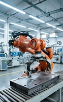 Bras robotisé industriel KUKA KR 270 R2700 ULTRA à 6 axes, charge utile de 270 kg pour le soudage, la manutention et la palettisation