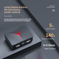 Écouteurs TWS M90Pro BT V5.3 avec réduction de bruit ENC, affichage numérique, étanchéité IPX5, couvercle coulissant, autonomie de 10 à 15 heures, son Hi-Fi, Type-C