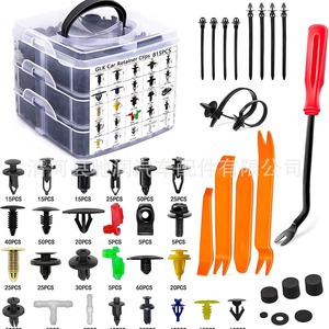 Auto Push Type Plastic <b>Clips</b> Kit 815Pcs 25 Types For Car Repair Replacement Fastener Removal <b>Tool</b> - Product Image 3