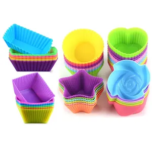 600 Pieces Cupcake Liners Paper Cupcake Wrappers Bulk Mini Baking Cup Cake  Cases Muffin Baking Paper Cups (assorted Colors,3 Inch)