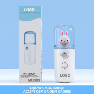 Mini pulverizador <span class=keywords><strong>de</strong></span> 30ml, botella con carga USB, agua, <span class=keywords><strong>leche</strong></span>, alcohol, cara, nano - Product Image 4