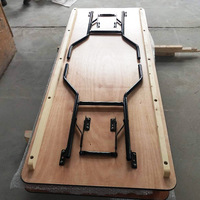 Tables et chaises de banquet de mariage modernes en acier inoxydable avec plateau en verre trempé pour usage hôtelier – Vente en gros usine