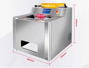 Semi-automatic Vegetable Food Roll Stretch Cling Film Wrapper <strong>Wrapping</strong> Packaging Wrap <strong>Machine</strong> - Product Image 6