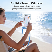 Bolsa Impermeable para Celular con Diseño Nuevo IP68, Bolsa Inflable para Teléfono Móvil de Marca, Popular en 2026